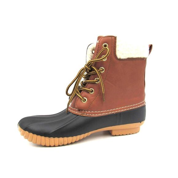 MIA Matthew Faux Shearling Duck Boots SZ 8 - Picture 4 of 7